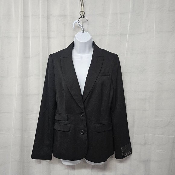 NWT Banana Republic Black Blazer Collegiate Academia Office Preppy 8 - Picture 15 of 15